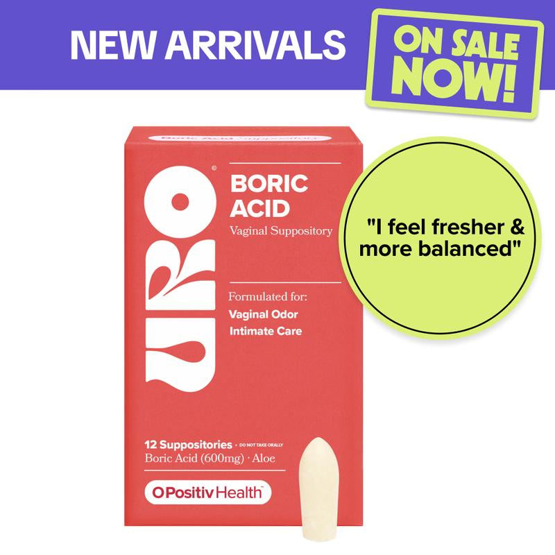 URO - Boric Acid Vaginal Support🌿