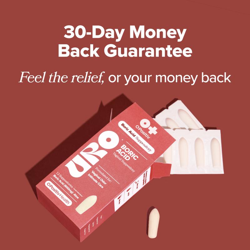 URO - Boric Acid Vaginal Support🌿