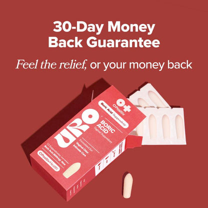 URO - Boric Acid Vaginal Support🌿