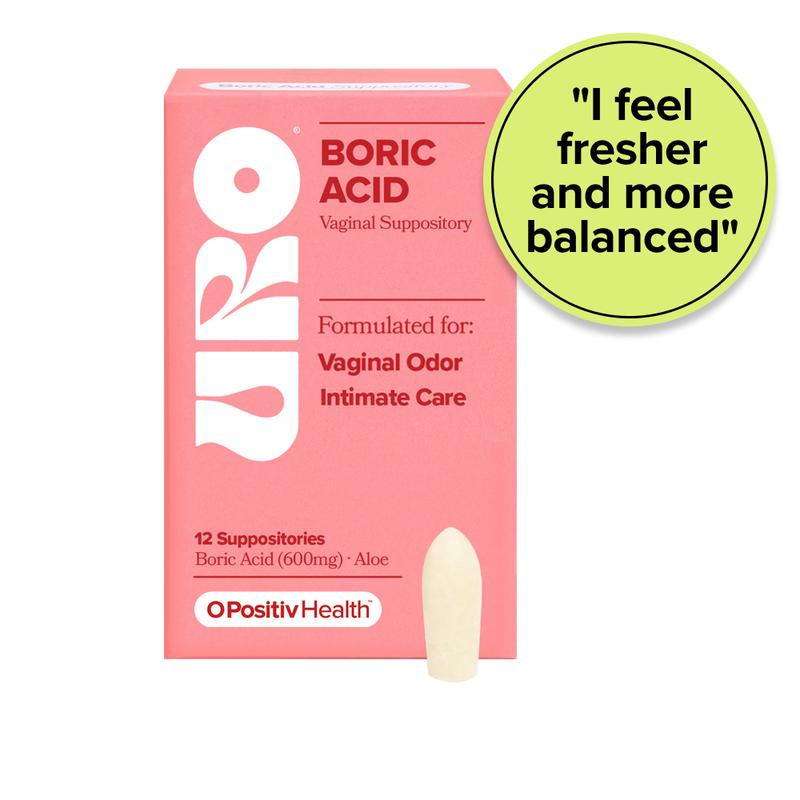 URO - Boric Acid Vaginal Support🌿