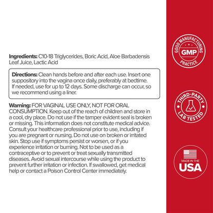 URO - Boric Acid Vaginal Support🌿