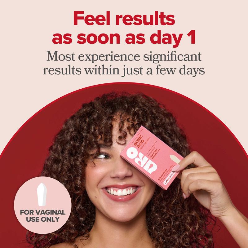 URO - Boric Acid Vaginal Support🌿